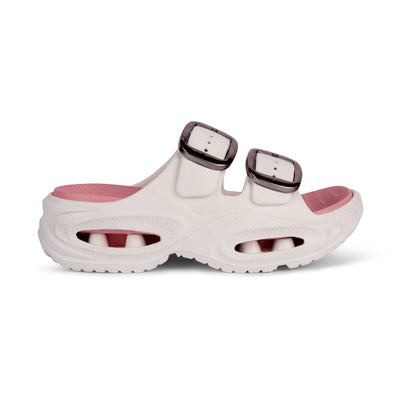 Vrino Socker Ultra Soft Lightweight EVA Sandals for Women & Girls –  White Peach
