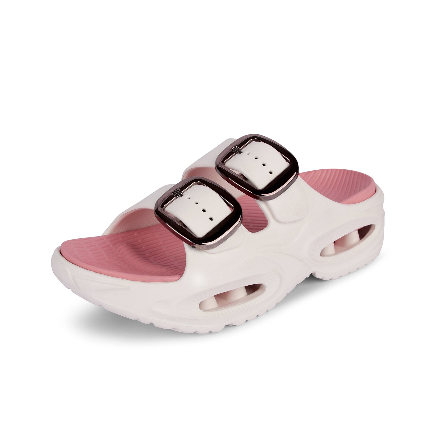 Vrino Socker Ultra Soft Lightweight EVA Sandals for Women & Girls –  White Peach