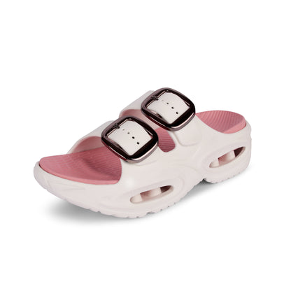 Vrino Socker Ultra Soft Lightweight EVA Sandals for Women & Girls –  White Peach
