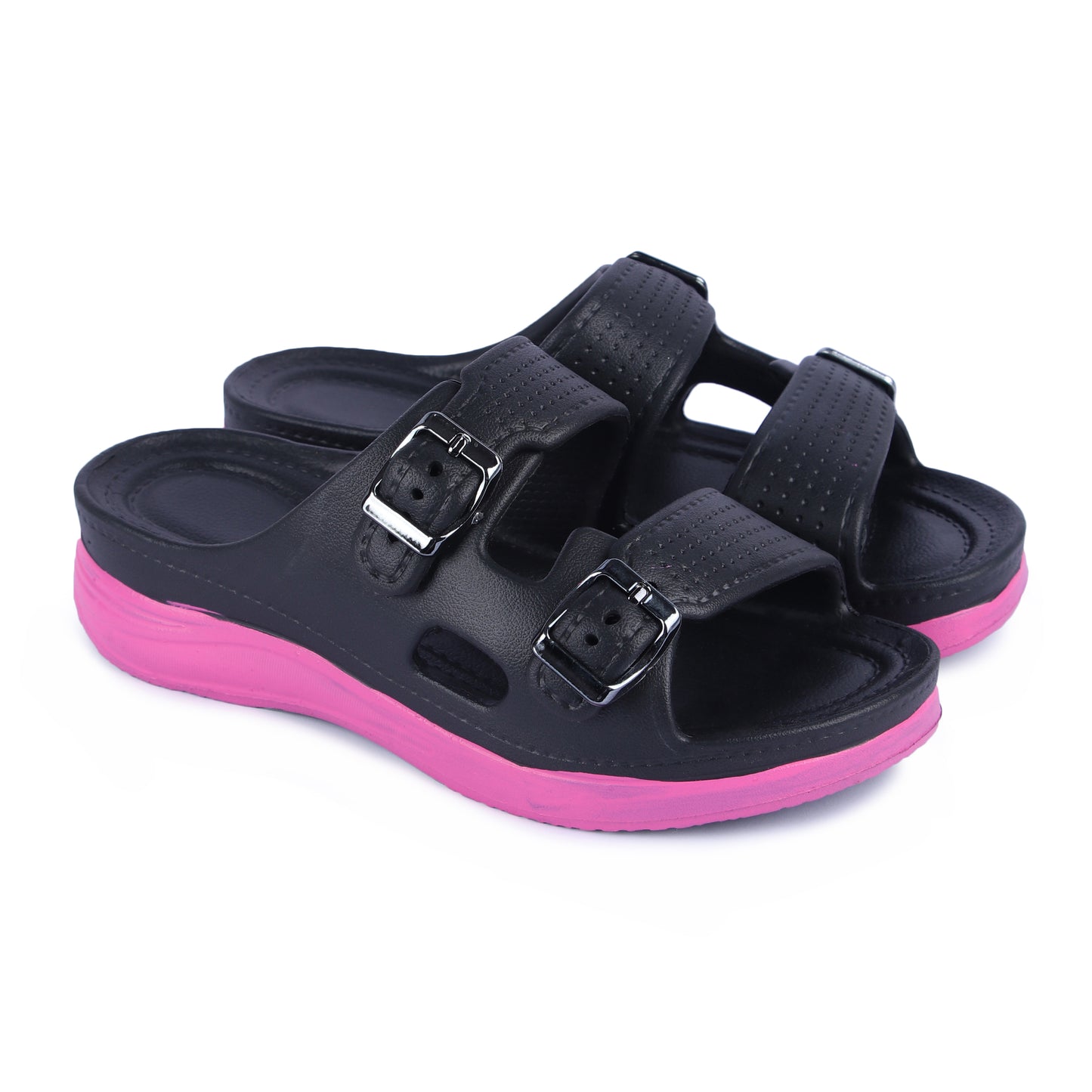 Vrino Alexa Ultra Soft Lightweight EVA Sandals for Women & Girls – Black Onion