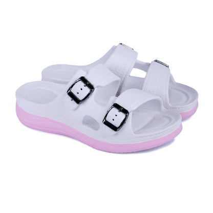Vrino Alexa Ultra Soft Lightweight EVA Sandals for Women & Girls – Beige Brown