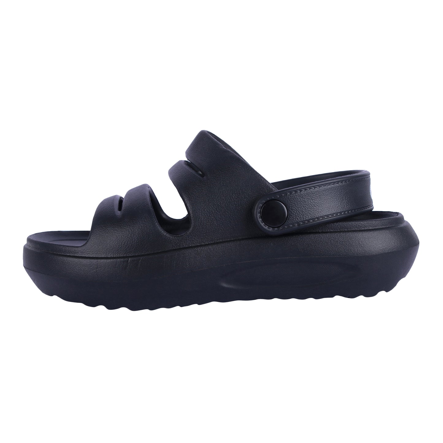 Vrino Daisy Ultra Soft Lightweight EVA Sandals for Women & Girls – Black