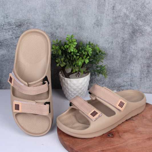 Vrino Major Ultra Soft Lightweight EVA Sandals for Men – Beige image 2