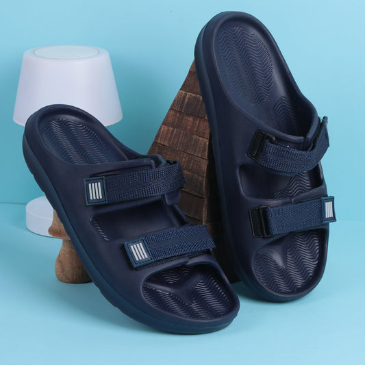 Vrino Major Ultra Soft Lightweight EVA Sandals for Men – Navy Blue image 2