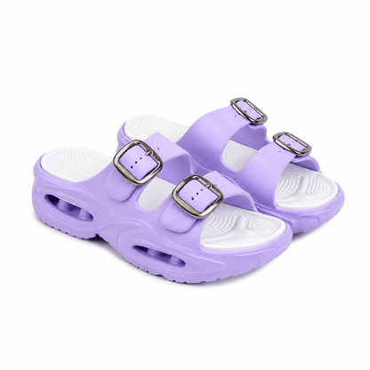 Vrino Socker Ultra Soft Lightweight EVA Sandals for Women & Girls – Olive