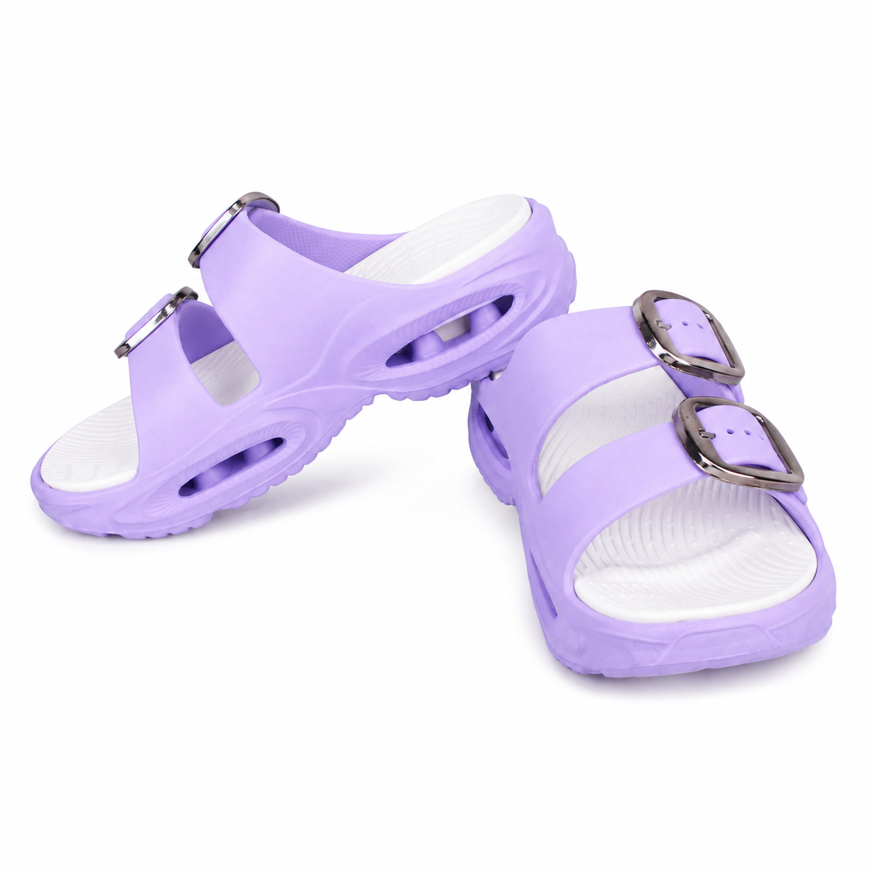 Vrino Socker Ultra Soft Lightweight EVA Sandals for Women & Girls – Purple