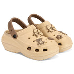 Vrino Barbie Ultra Soft Lightweight EVA Clogs for Women & Girls – Beige Brown