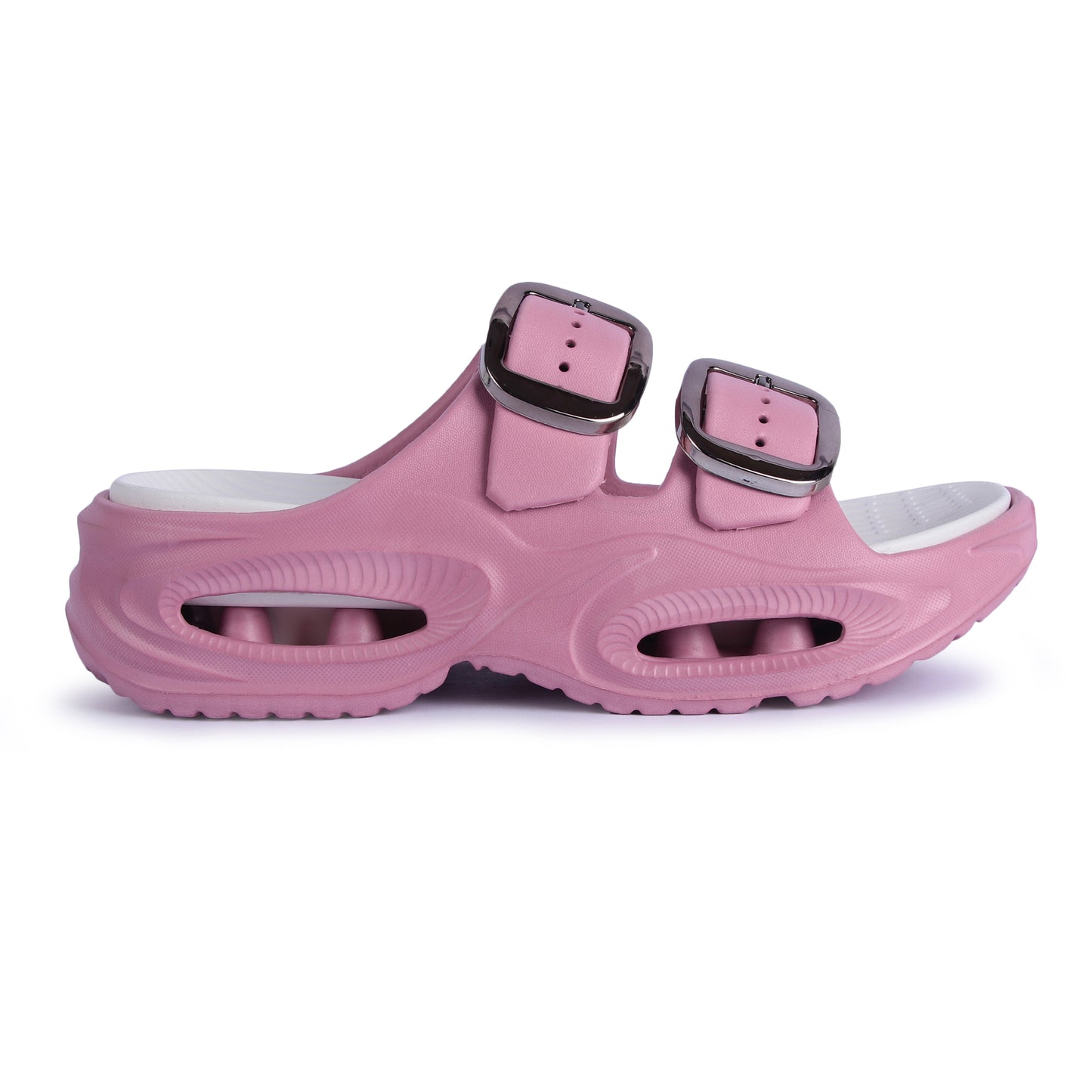 Vrino Socker Ultra Soft Lightweight EVA Sandals for Women & Girls – Onion White