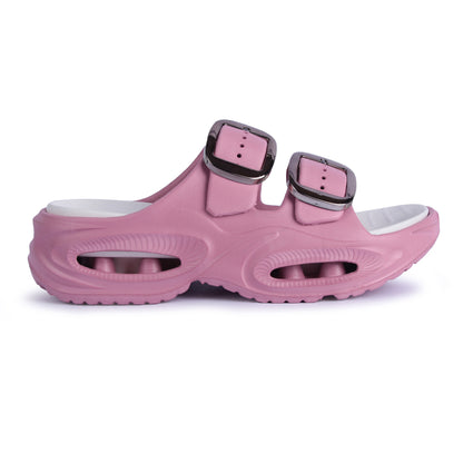 Vrino Socker Ultra Soft Lightweight EVA Sandals for Women & Girls – Onion White