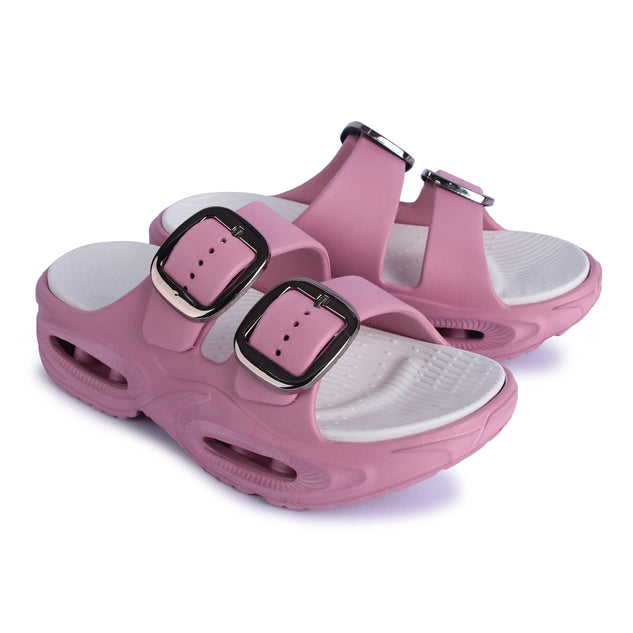 Vrino Socker Ultra Soft Lightweight EVA Sandals for Women & Girls – Onion White