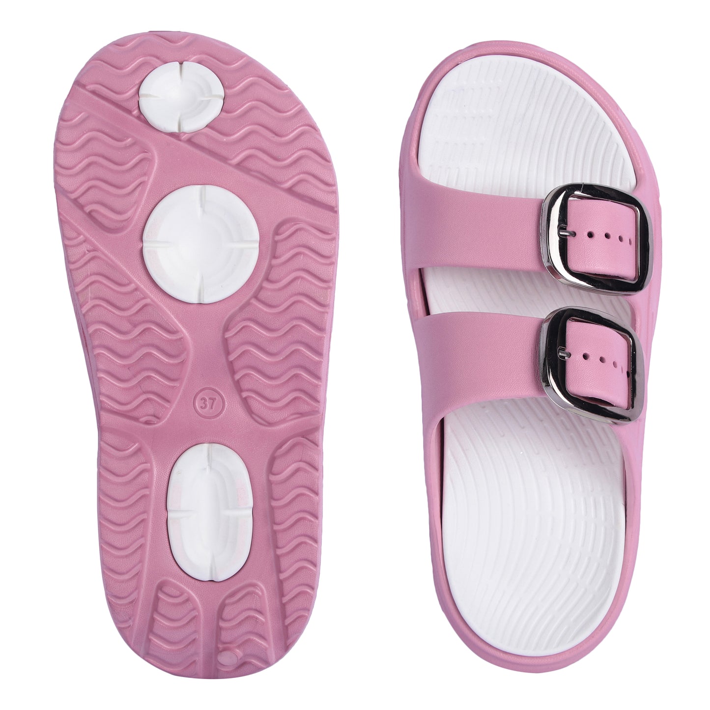 Vrino Socker Ultra Soft Lightweight EVA Sandals for Women & Girls – Onion White