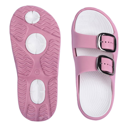 Vrino Socker Ultra Soft Lightweight EVA Sandals for Women & Girls – Onion White