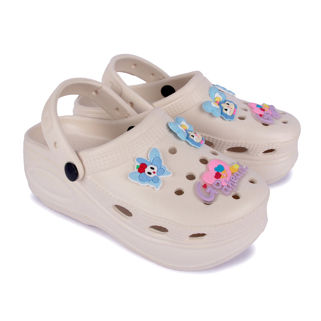 Vrino Rainbow Ultra Soft Lightweight EVA Clogs for Women & Girls