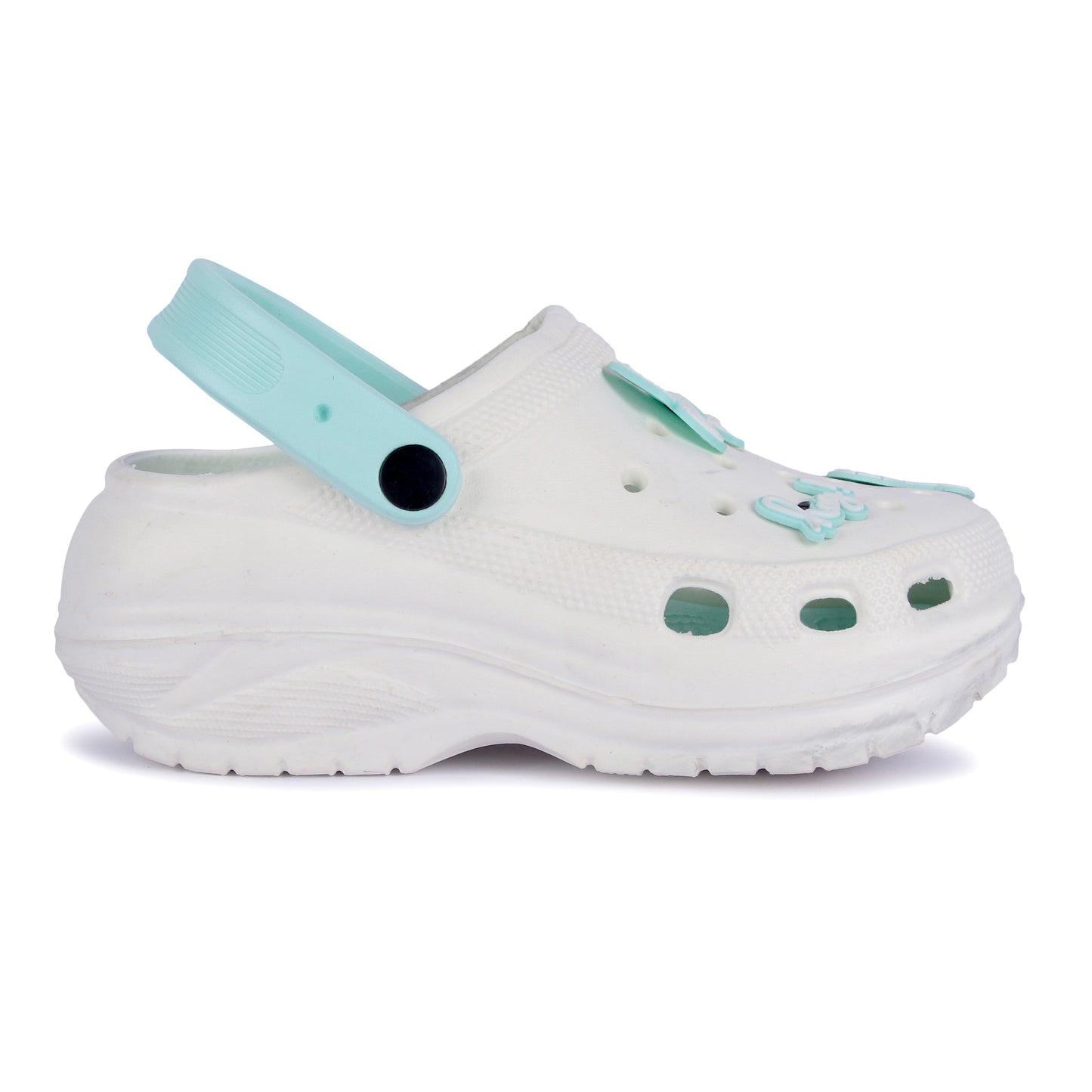 Vrino Barbie Ultra Soft Lightweight EVA Clogs for Women & Girls – Mint White