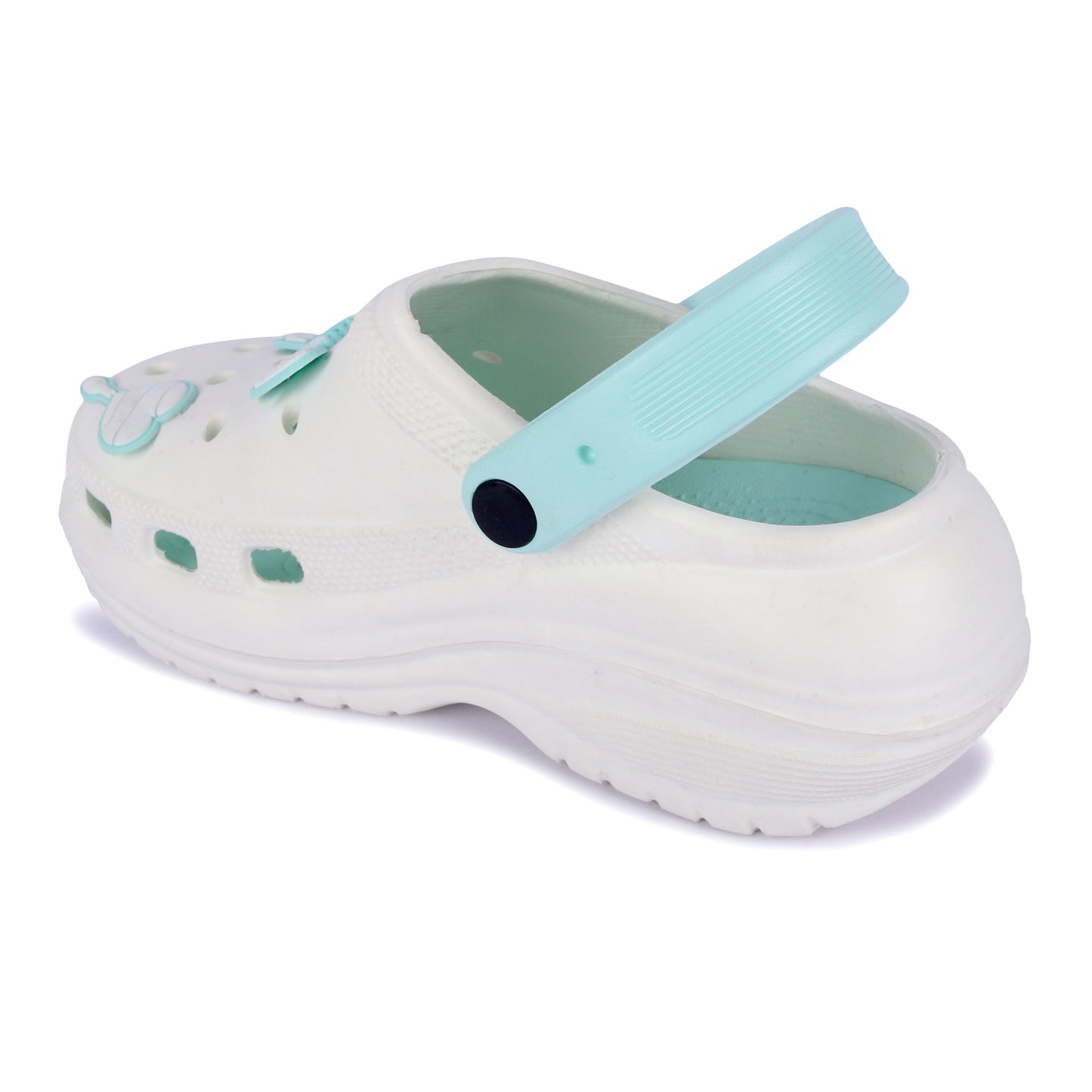 Vrino Barbie Ultra Soft Lightweight EVA Clogs for Women & Girls – Mint White