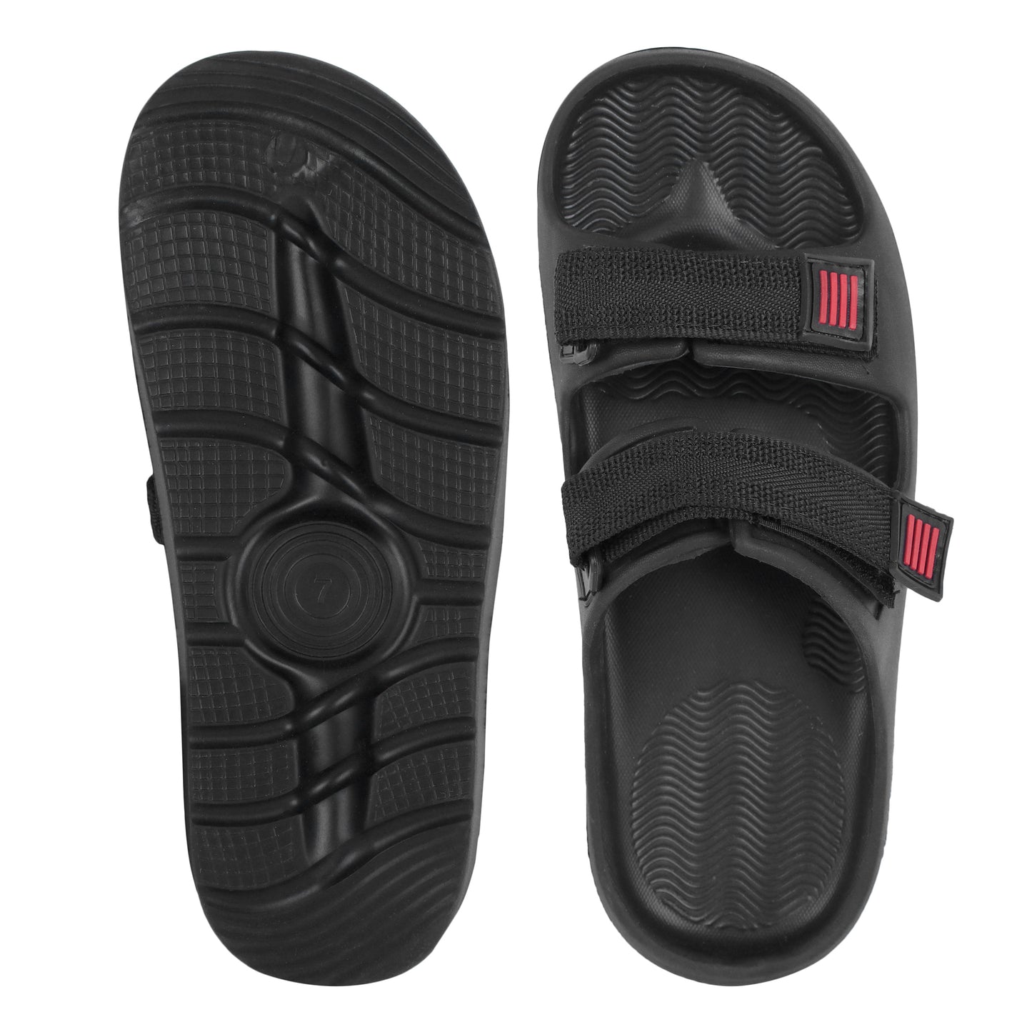 Vrino Major Ultra Soft Lightweight EVA Sandals for Men – Black