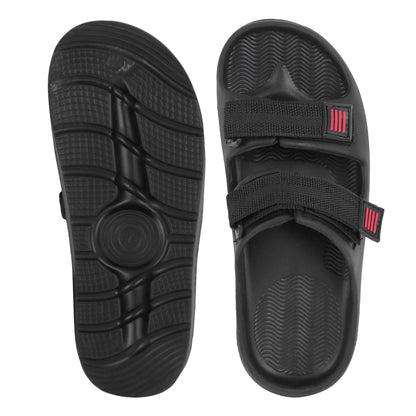 Vrino Major Ultra Soft Lightweight EVA Sandals for Men – Black