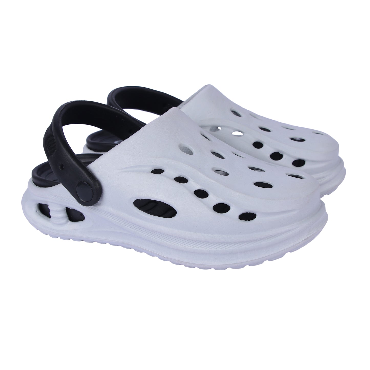 Vrino Bull Ultra Soft Lightweight EVA Clogs for Men – Grey Black