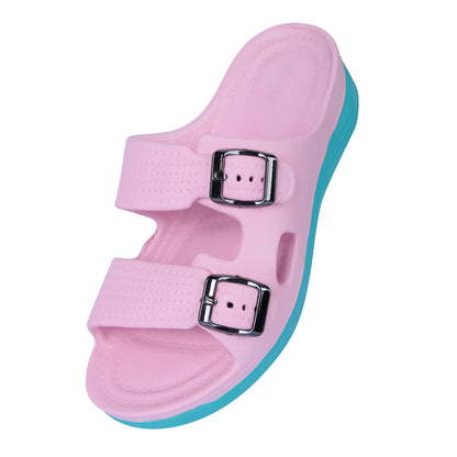 Vrino Alexa Ultra Soft Lightweight EVA Sandals for Women & Girls – Pink Sky