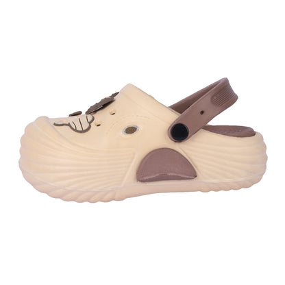 Vrino Queen Ultra Soft Lightweight EVA Clogs for Women & Girls – Beige Brown