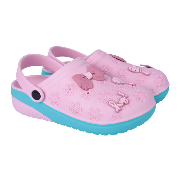 Vrino Flora Ultra Soft Lightweight EVA Clogs for Women & Girls – Pink Sky