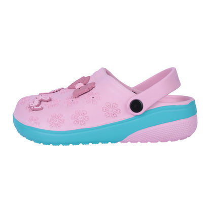 Vrino Flora Ultra Soft Lightweight EVA Clogs for Women & Girls – Pink Sky