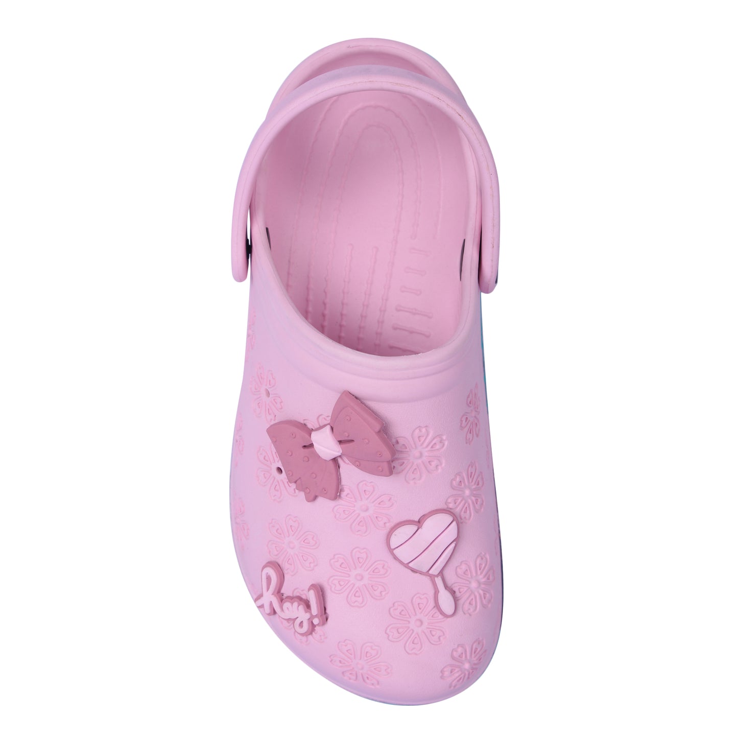 Vrino Flora Ultra Soft Lightweight EVA Clogs for Women & Girls – Pink Sky