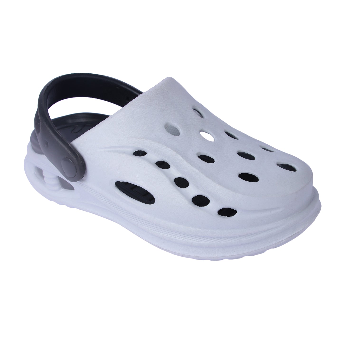 Vrino Bull Ultra Soft Lightweight EVA Clogs for Men – Grey Black