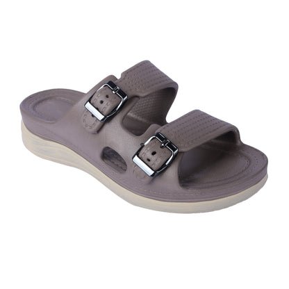 Vrino Alexa Ultra Soft Lightweight EVA Sandals for Women & Girls – Brown Beige