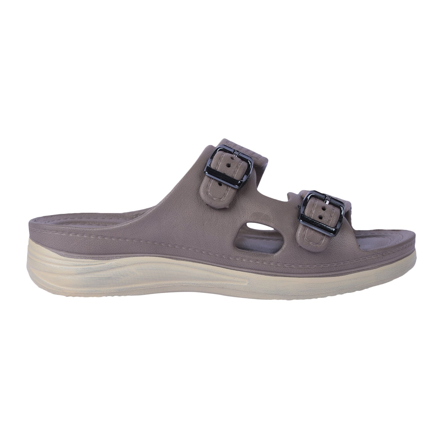 Vrino Alexa Ultra Soft Lightweight EVA Sandals for Women & Girls – Brown Beige