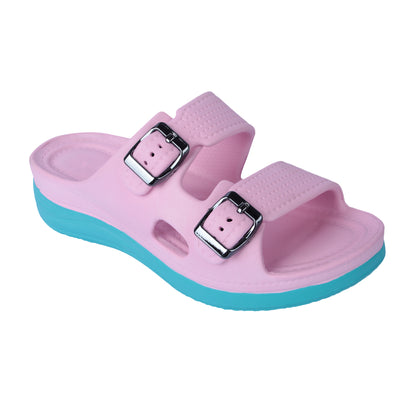 Vrino Alexa Ultra Soft Lightweight EVA Sandals for Women & Girls – Pink Sky