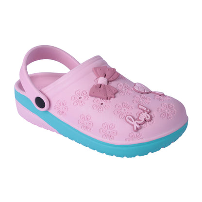 Vrino Flora Ultra Soft Lightweight EVA Clogs for Women & Girls – Pink Sky