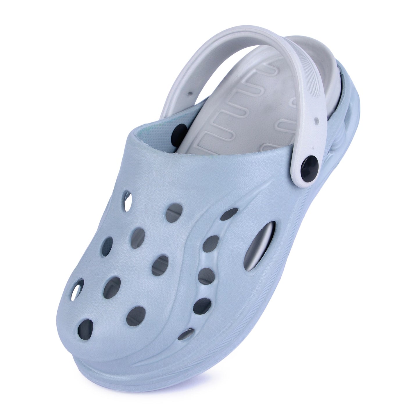 Vrino Bull Ultra Soft Lightweight EVA Clogs for Men – Aqua Grey