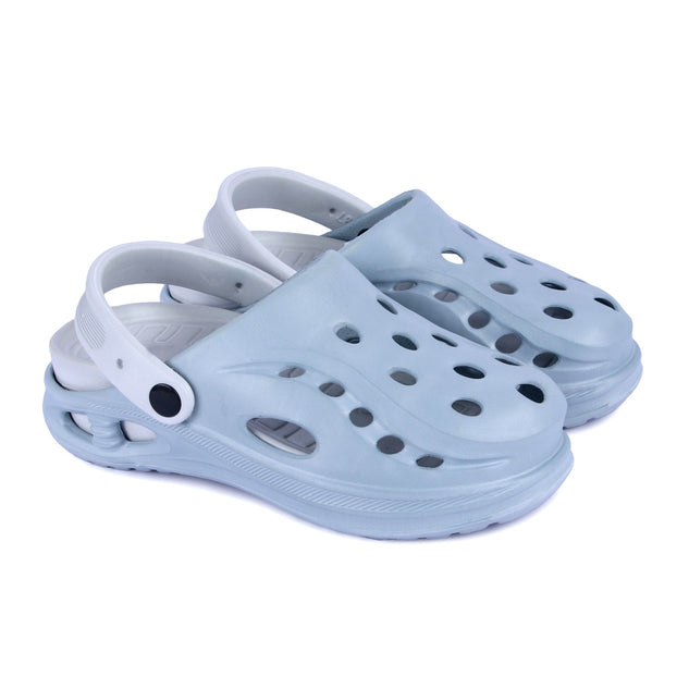Vrino Bull Ultra Soft Lightweight EVA Clogs for Men – Aqua Grey