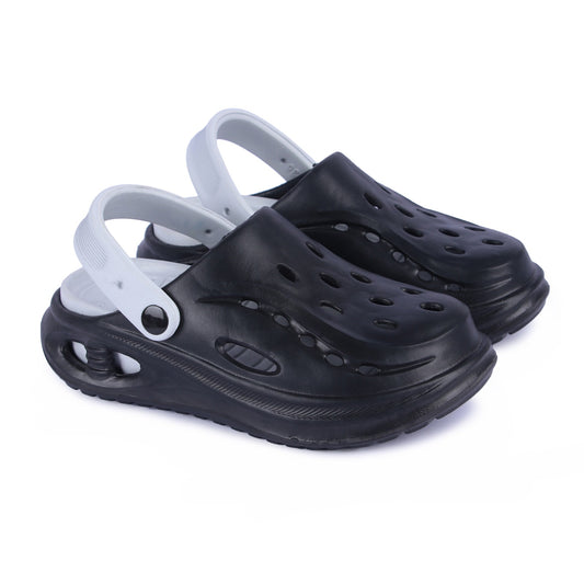 Vrino Bull Ultra Soft Lightweight EVA Clogs for Men – Black Grey