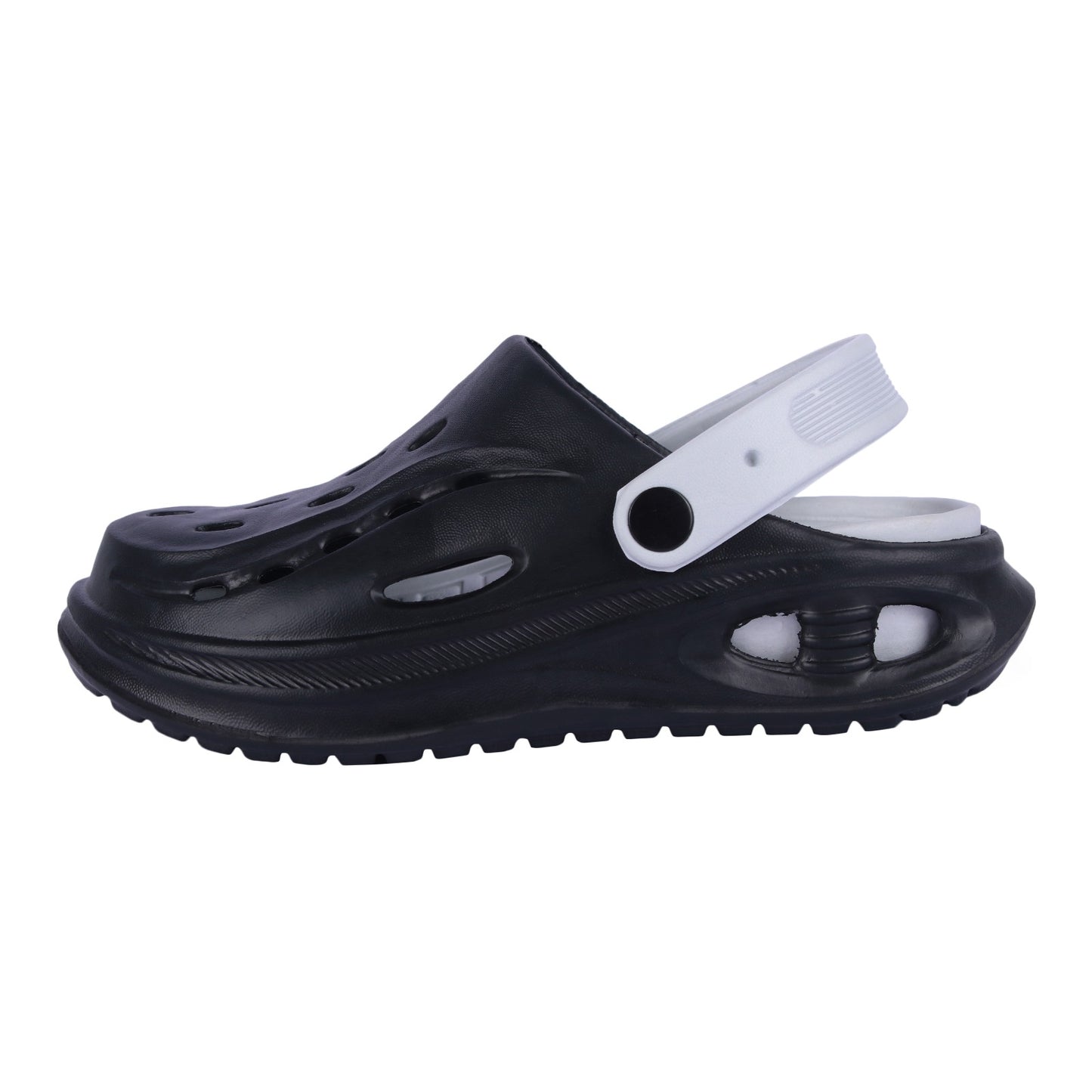 Vrino Bull Ultra Soft Lightweight EVA Clogs for Men – Black Grey