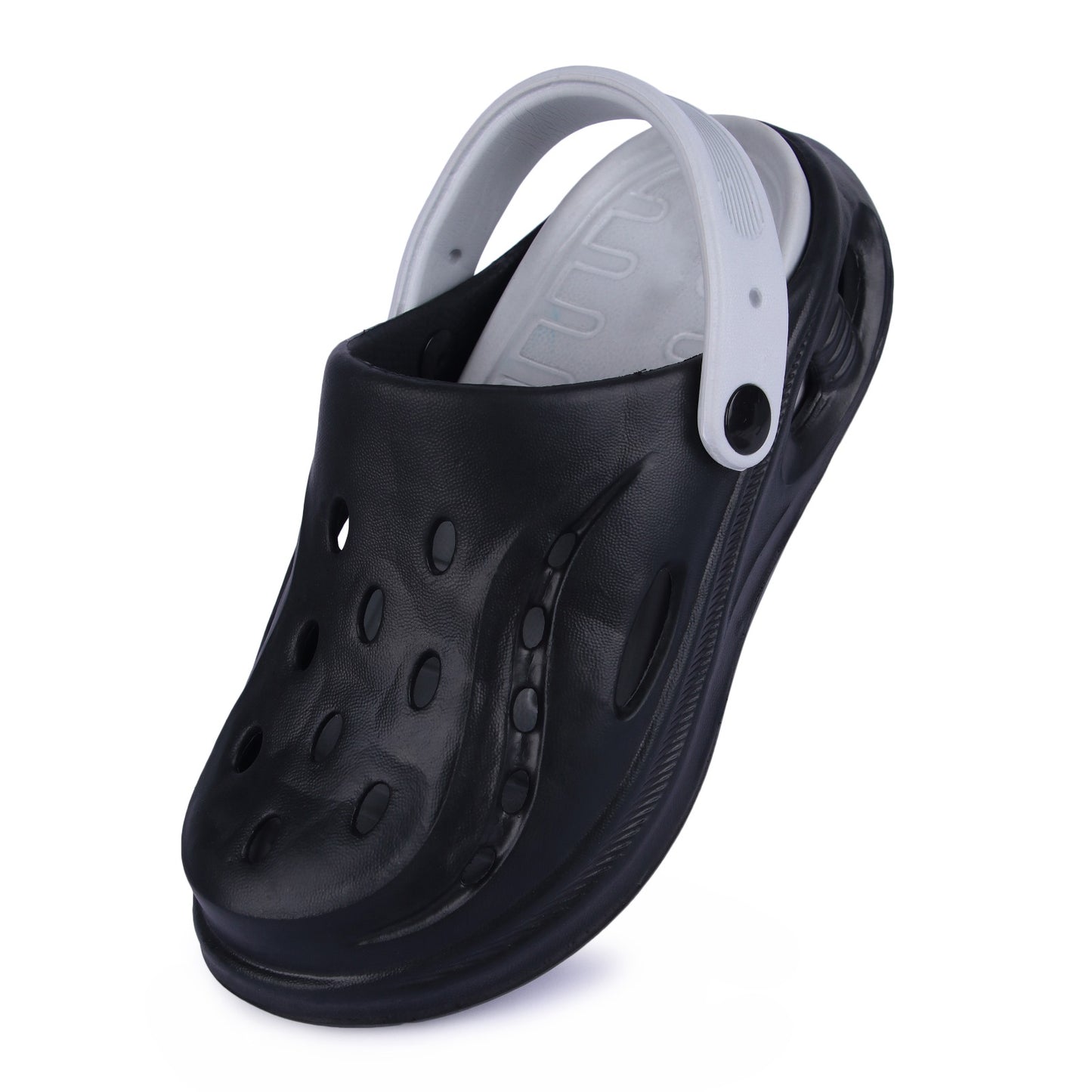 Vrino Bull Ultra Soft Lightweight EVA Clogs for Men – Black Grey