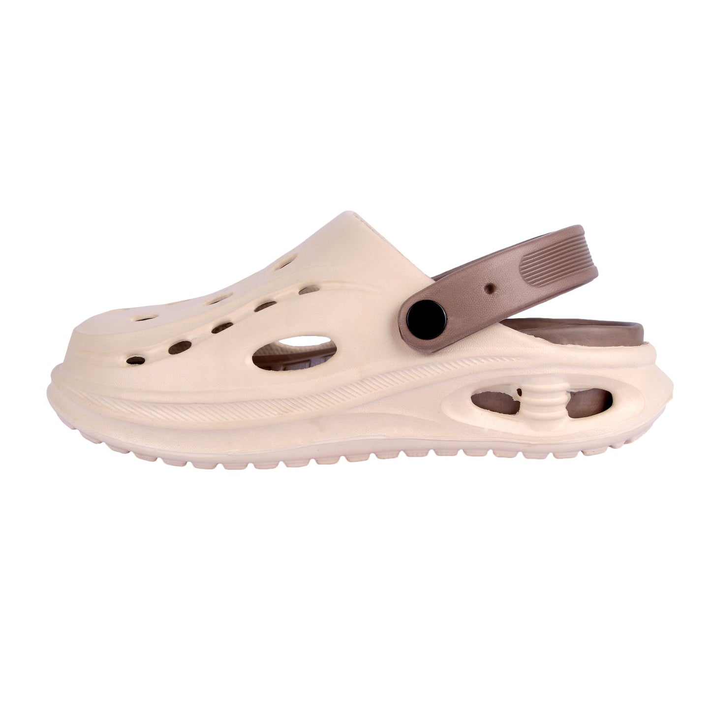 Vrino Bull Ultra Soft Lightweight EVA Clogs for Men – Beige Brown