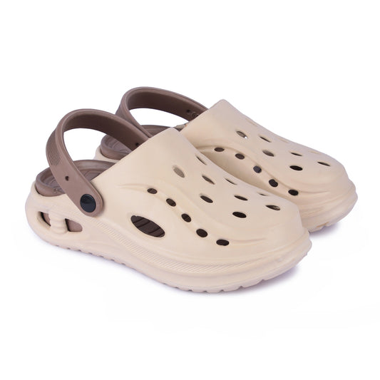 Vrino Bull Ultra Soft Lightweight EVA Clogs for Men – Beige Brown