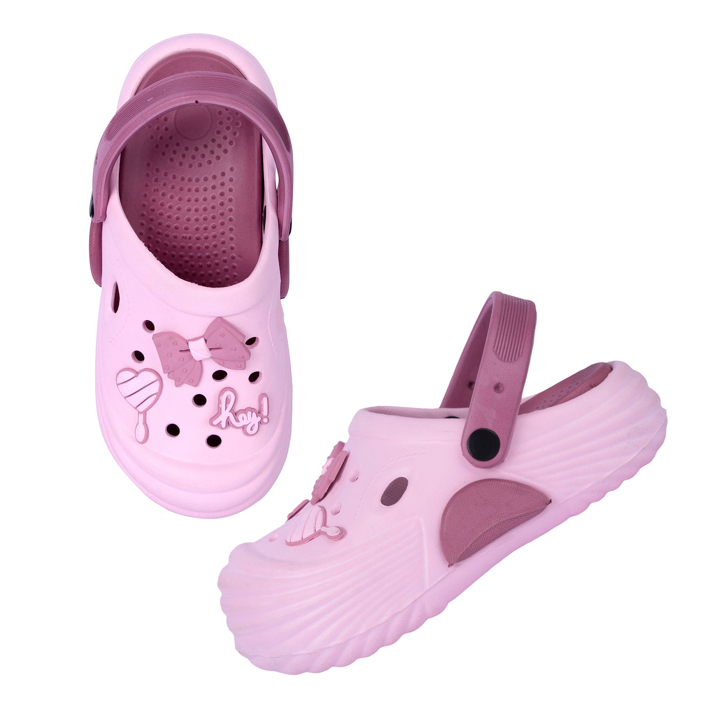 Vrino Queen Ultra Soft Lightweight EVA Clogs for Women & Girls – Pink Onion