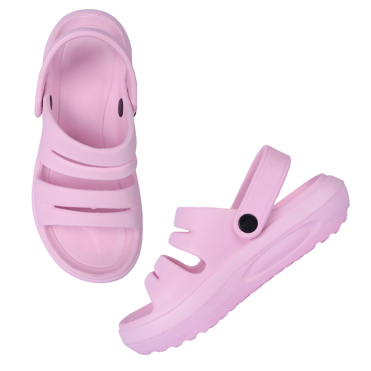Vrino Daisy Ultra Soft Lightweight EVA Sandals for Women & Girls – Pink