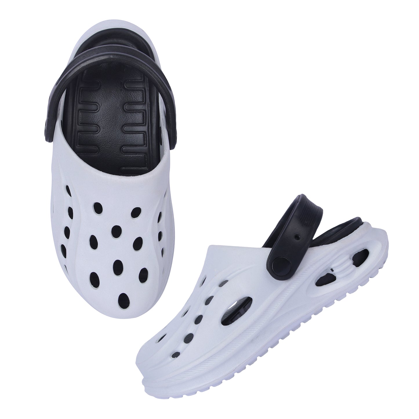 Vrino Bull Ultra Soft Lightweight EVA Clogs for Men – Grey Black