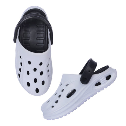 Vrino Bull Ultra Soft Lightweight EVA Clogs for Men – Grey Black